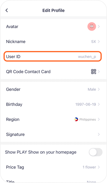 Check ID tài khoản